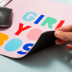 Ditverzinjeniet Kantoor|Girl Boss bureauonderlegger