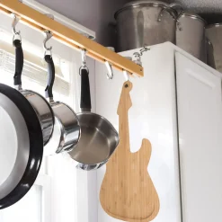 Ditverzinjeniet Muziek|Snijplanken|Gitaar snijplank van bamboe