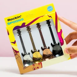Ditverzinjeniet Muziek|Gitaar theelepels (set van 4)