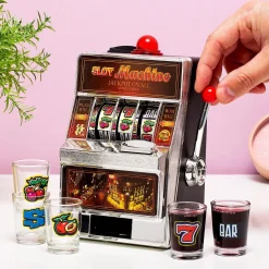 Ditverzinjeniet Drankspelletjes|Vrijgezellenfeestjes|Gokautomaat drankspel met shotglaasjes