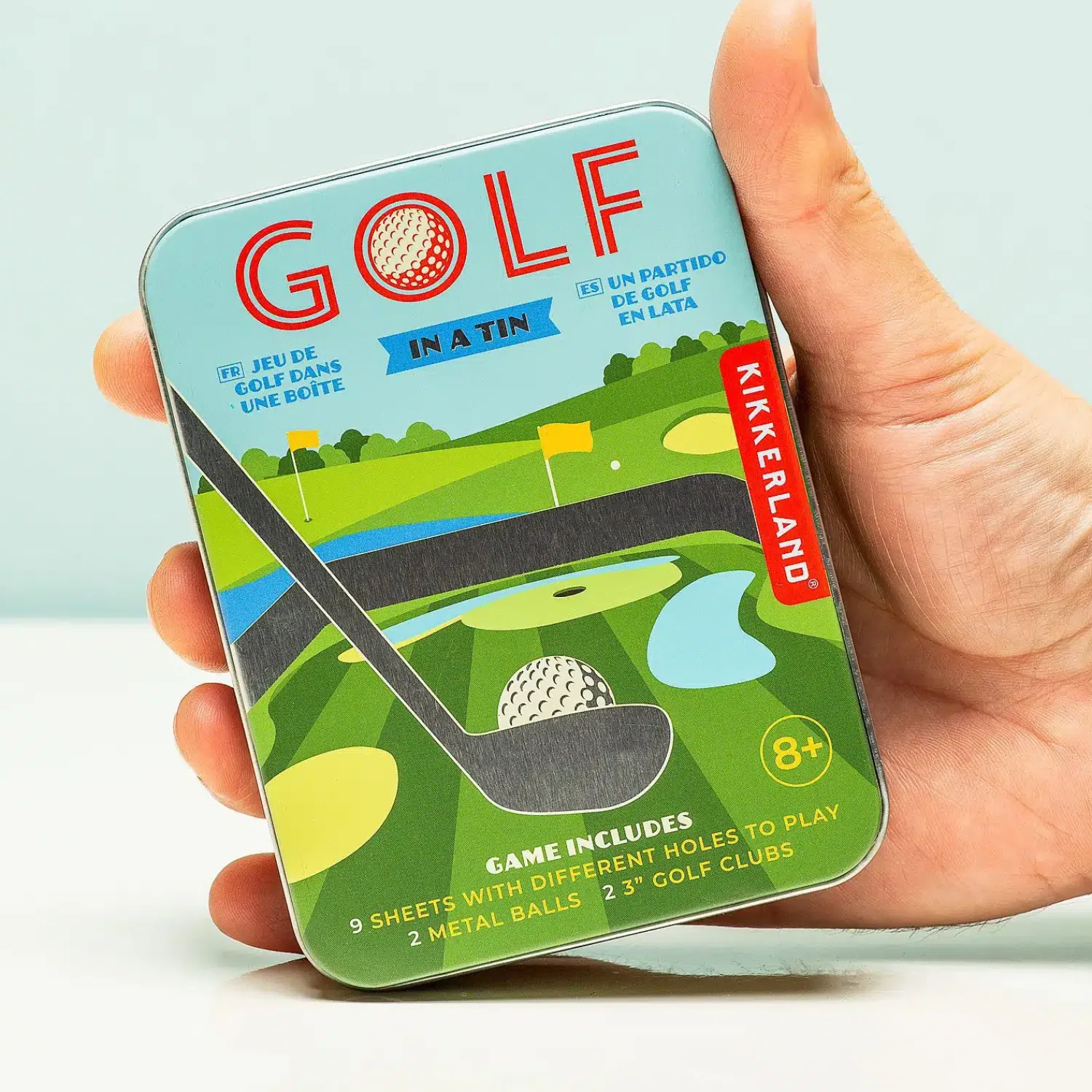 Ditverzinjeniet Sport|Golf in een blikje