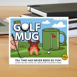 Ditverzinjeniet Mokken & Glazen|Golf mok en onderzetters