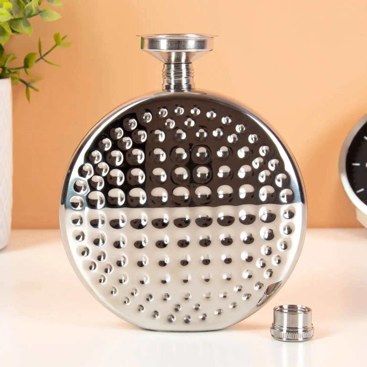 Ditverzinjeniet Borrelen|Golfbal heupflacon