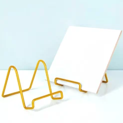 Ditverzinjeniet Tegeltjes|Goudkleurige tegelhouder