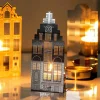 Ditverzinjeniet Kaarsen En Kandelaars|Grachtenpand waxinelichthouder