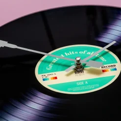 Ditverzinjeniet Retro|Muziek|Greatest Hits wandklok