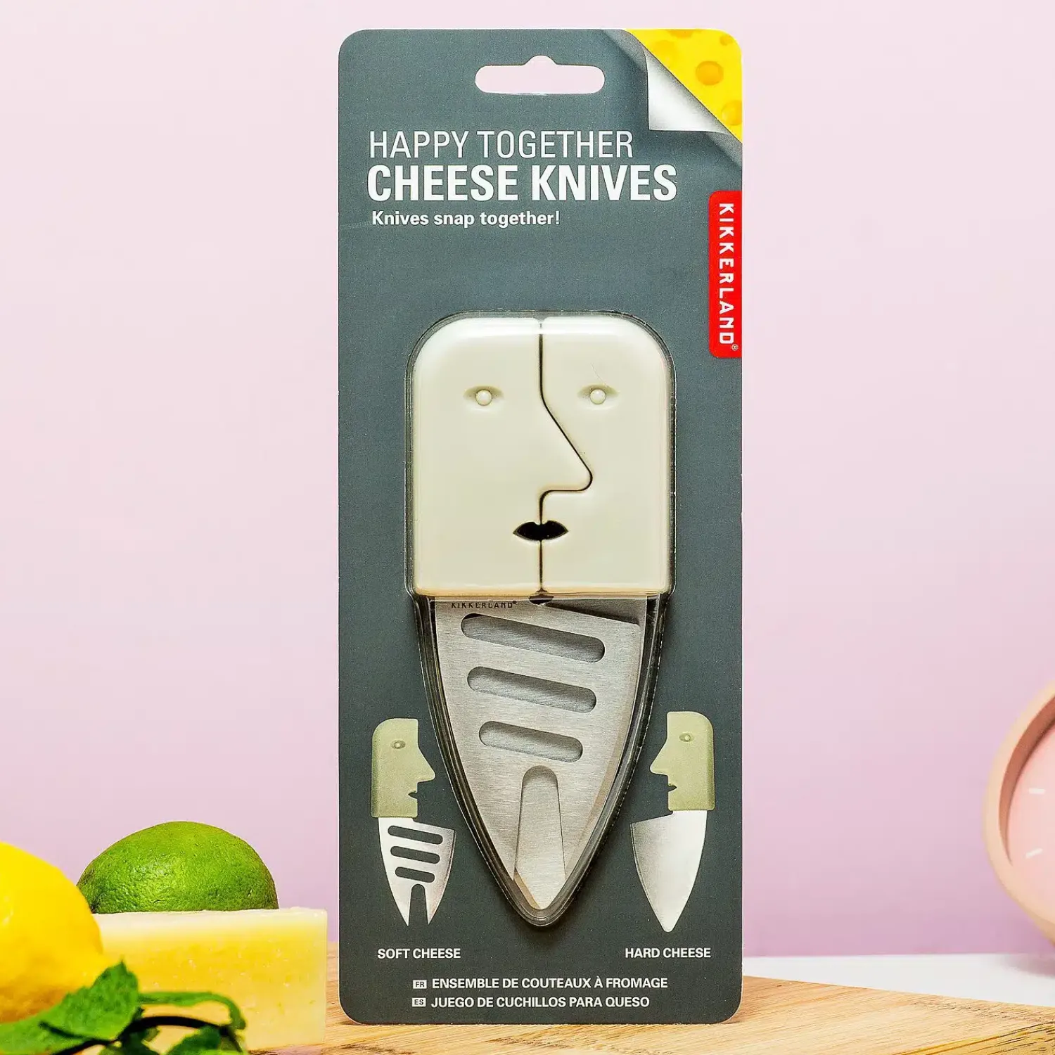 Ditverzinjeniet Borrelen|Happy Together kaasmessen (set van 2)