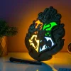 Ditverzinjeniet Verlichting|Harry Potter Hogwarts Crest lamp