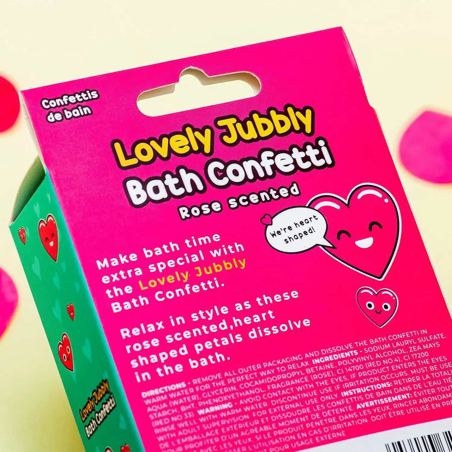 Ditverzinjeniet Badkamer|Hart badconfetti