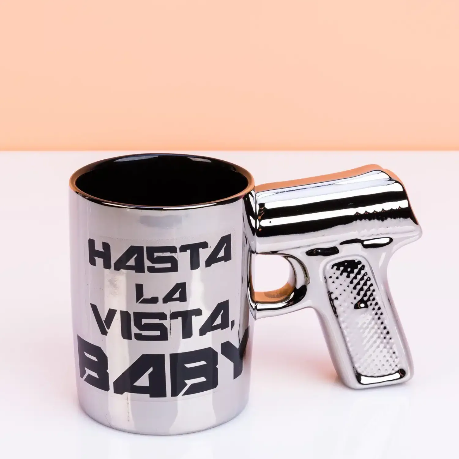 Ditverzinjeniet Mokken & Glazen|Hasta La Vista Baby mok