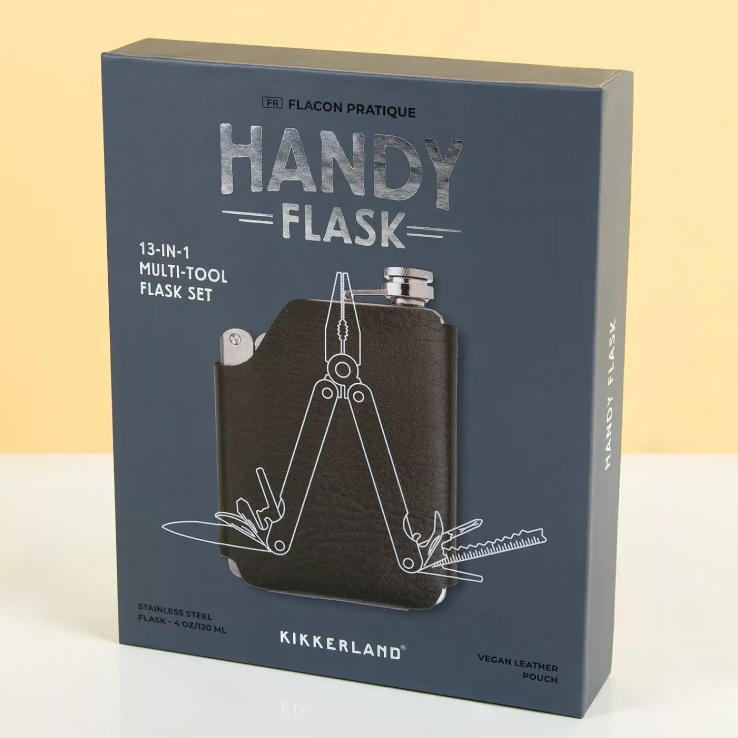 Ditverzinjeniet Multitools|Heupflacon en multitool set