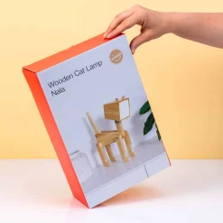 Ditverzinjeniet Verlichting|Houten tafellamp