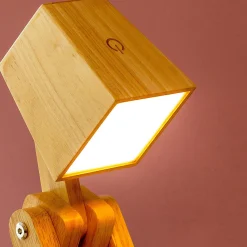 Ditverzinjeniet Verlichting|Houten tafellamp