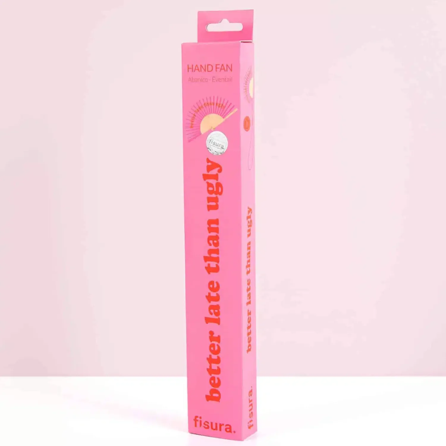 Ditverzinjeniet Tropisch|Houten waaier Better Late Than Ugly