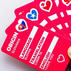 Ditverzinjeniet Mindfulness|How to say I love you around the world kaarten