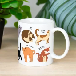 Ditverzinjeniet Mokken & Glazen|How To Speak Cat mok