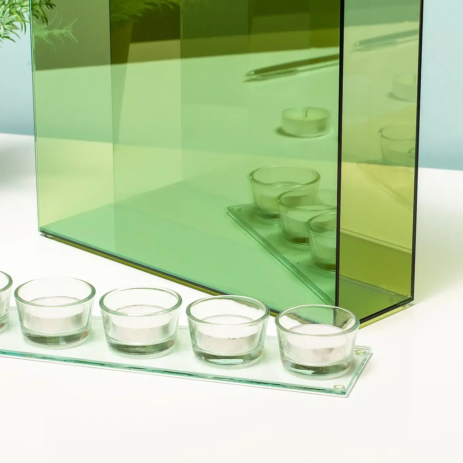 Ditverzinjeniet Kaarsen En Kandelaars|Infinity Waxinelichthouder