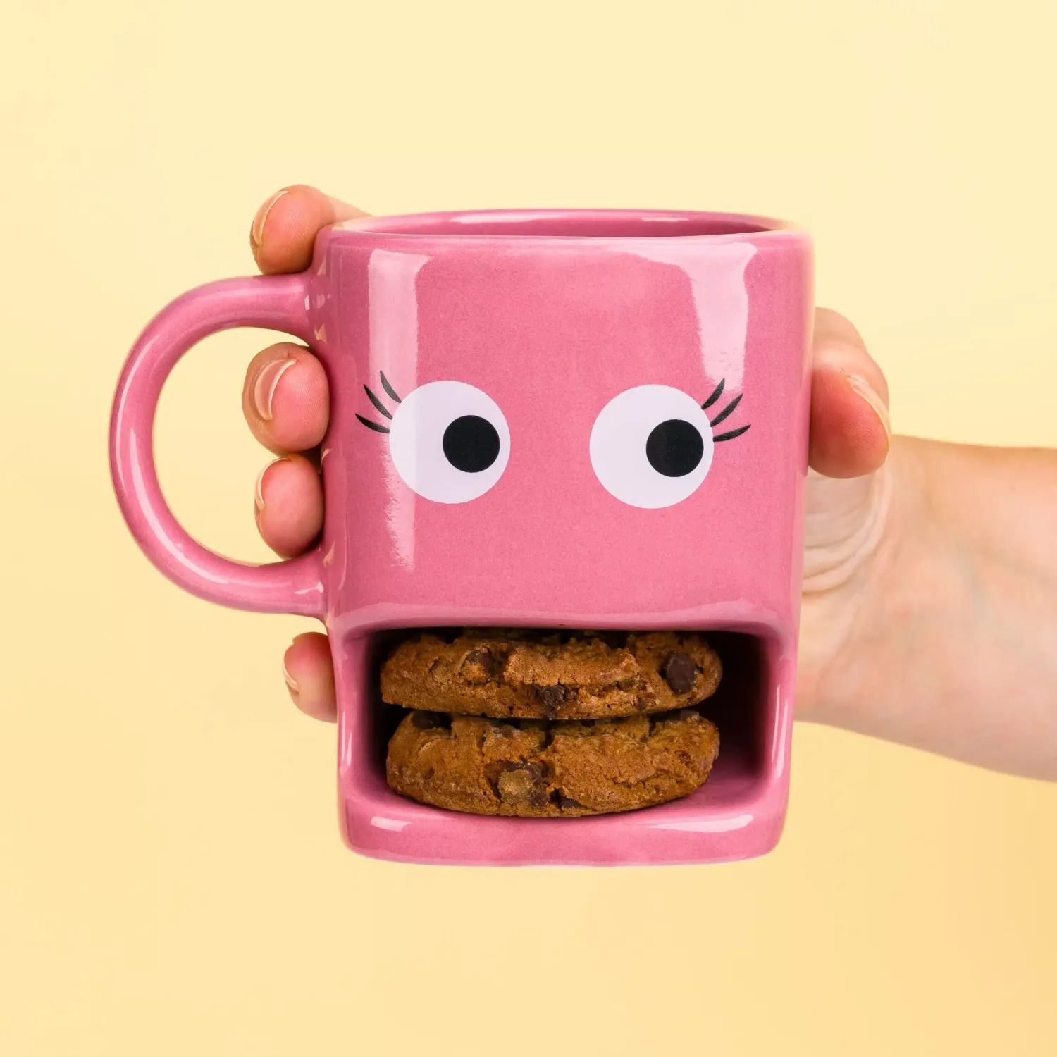 Ditverzinjeniet Mokken & Glazen|Koekjesmok met ogen