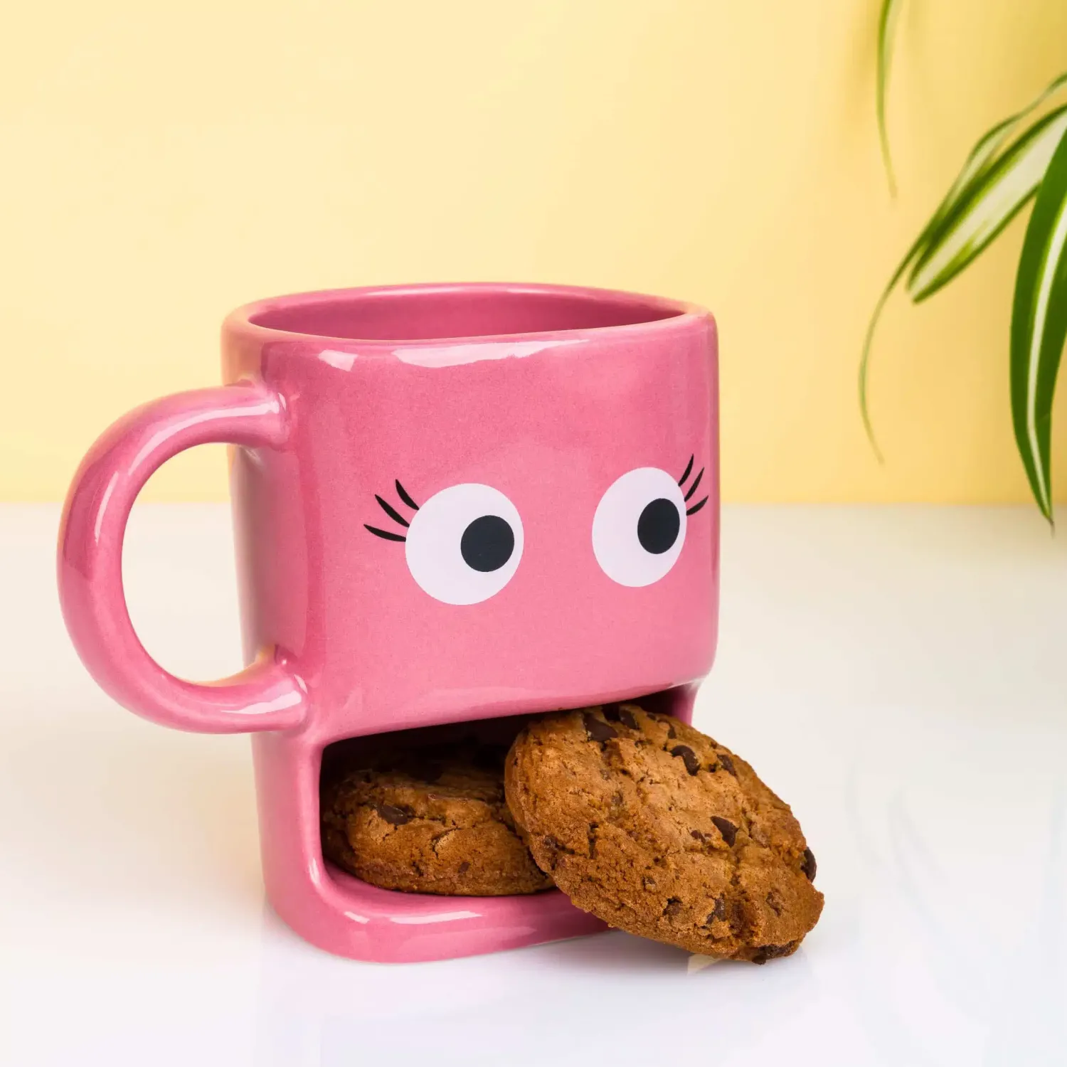 Ditverzinjeniet Mokken & Glazen|Koekjesmok met ogen