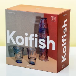 Ditverzinjeniet Mokken & Glazen|Koi glazen (set van 4)