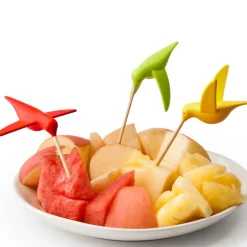 Ditverzinjeniet Cocktailprikkers|Kolibrie cocktailprikkers (set van 6)