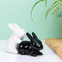 Ditverzinjeniet Peper- En Zoutstellen|Konijnen peper- en zoutstel