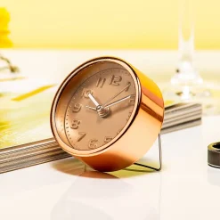 Ditverzinjeniet Slaapkamer|Koperen of Gouden Mini Wekker