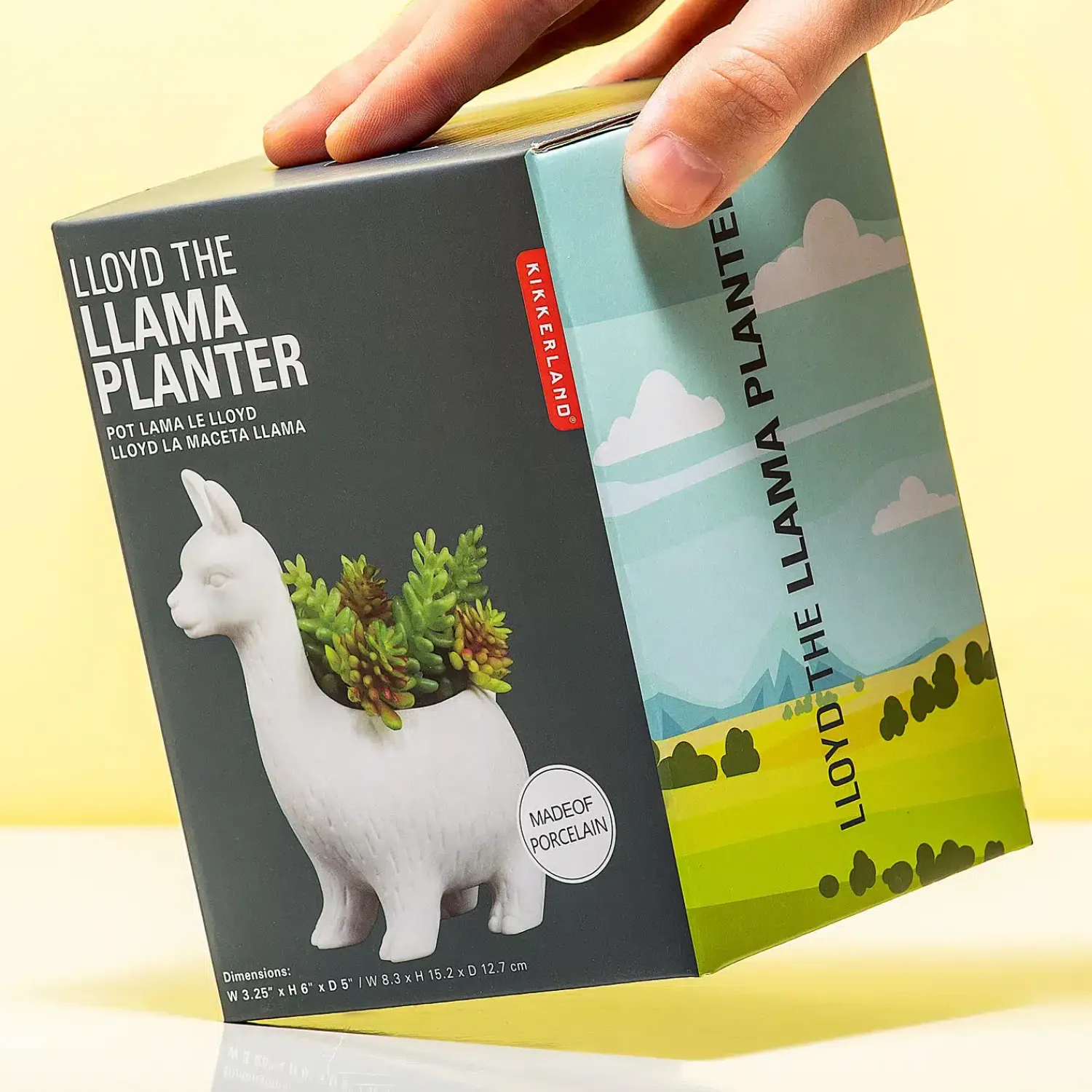 Ditverzinjeniet Bloempotten|Lama bloempot