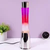 Ditverzinjeniet Lavalampen|Lavalamp chroom met gekleurd glas