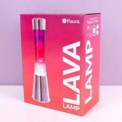 Ditverzinjeniet Lavalampen|Lavalamp chroom met gekleurd glas