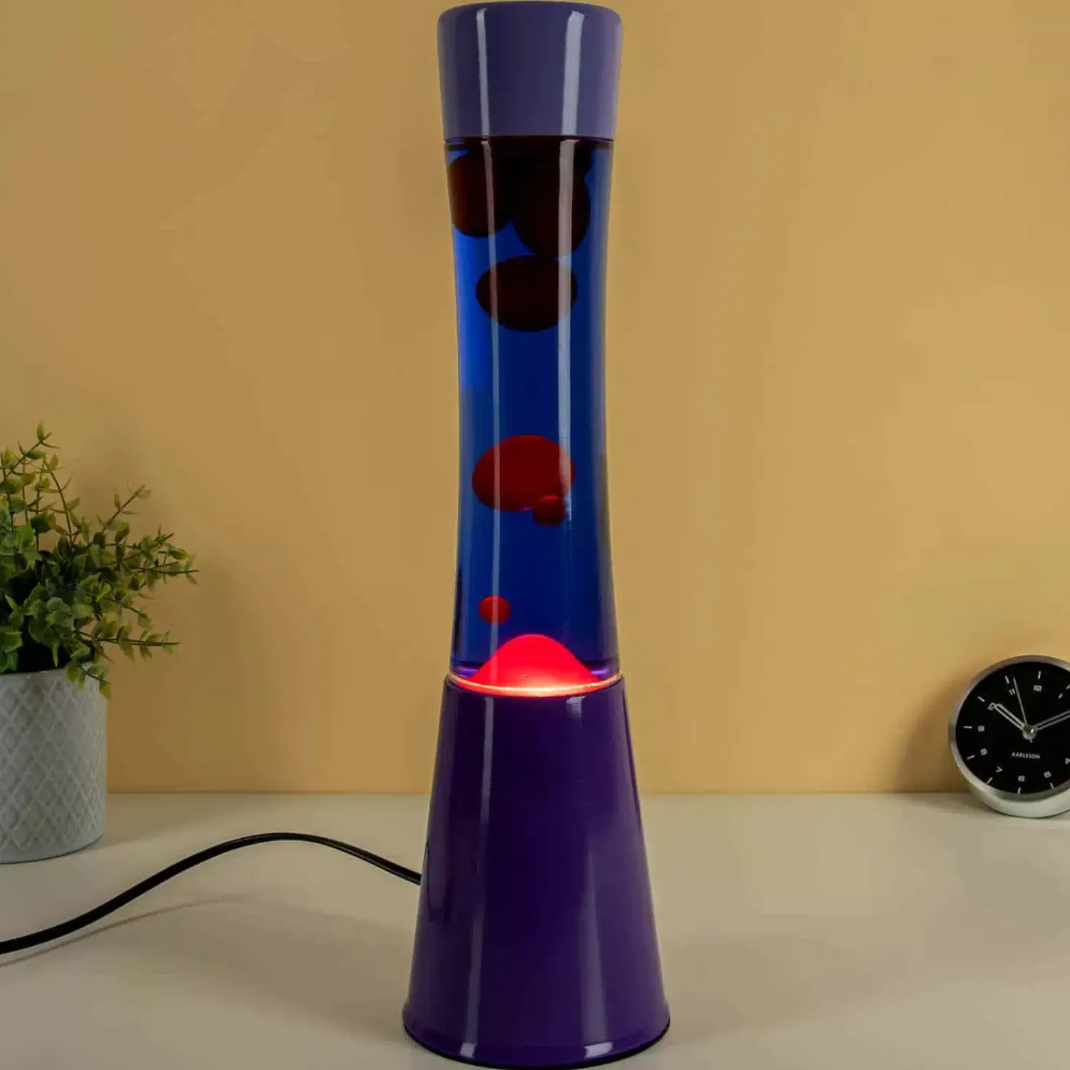 Ditverzinjeniet Lavalampen|Lavalamp paars gradient