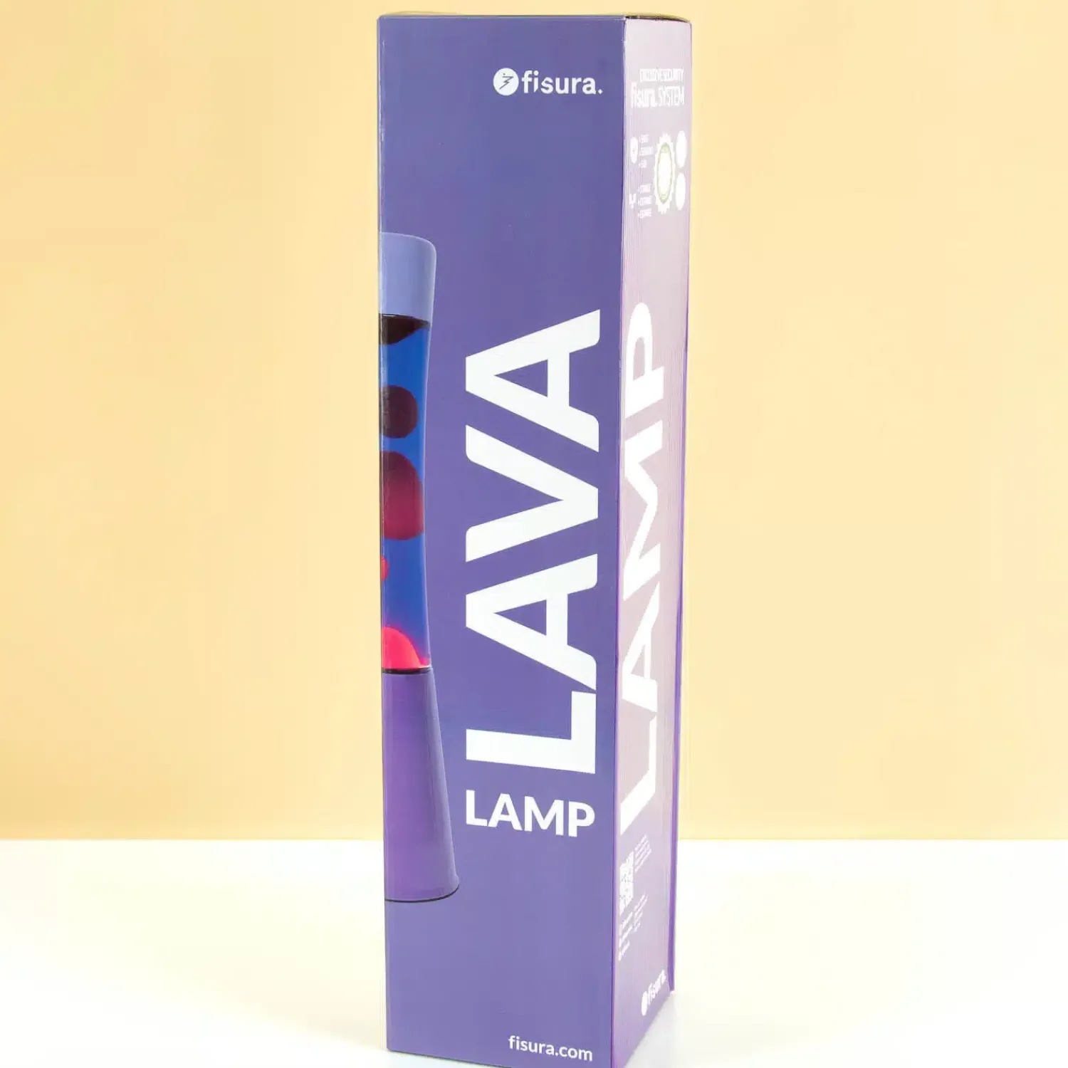 Ditverzinjeniet Lavalampen|Lavalamp paars gradient