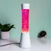Ditverzinjeniet Verlichting|Lavalampen|Lavalamp wit met glitterhartjes