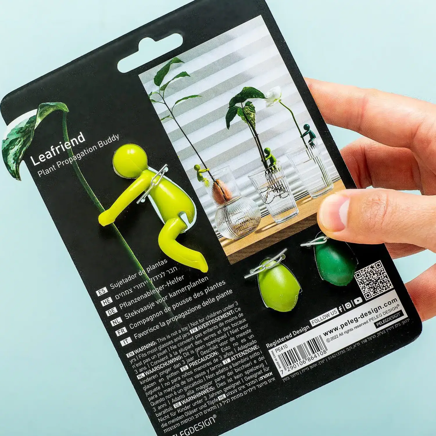 Ditverzinjeniet Vazen|Duurzaam|Leafriend stekjeshouder (set van 3)