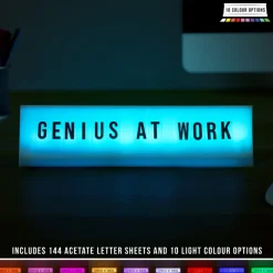 Ditverzinjeniet Kantoor|Verlichting|Lichtgevend naambord