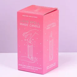 Ditverzinjeniet Kaarsen En Kandelaars|Love Spell kaars met rozenkwarts