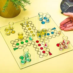 Ditverzinjeniet Drankspelletjes|Vrijgezellenfeestjes|Ludo drankspel met shotglaasjes