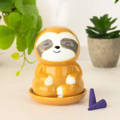 Ditverzinjeniet Kaarsen En Kandelaars|Luiaard wierookhouder