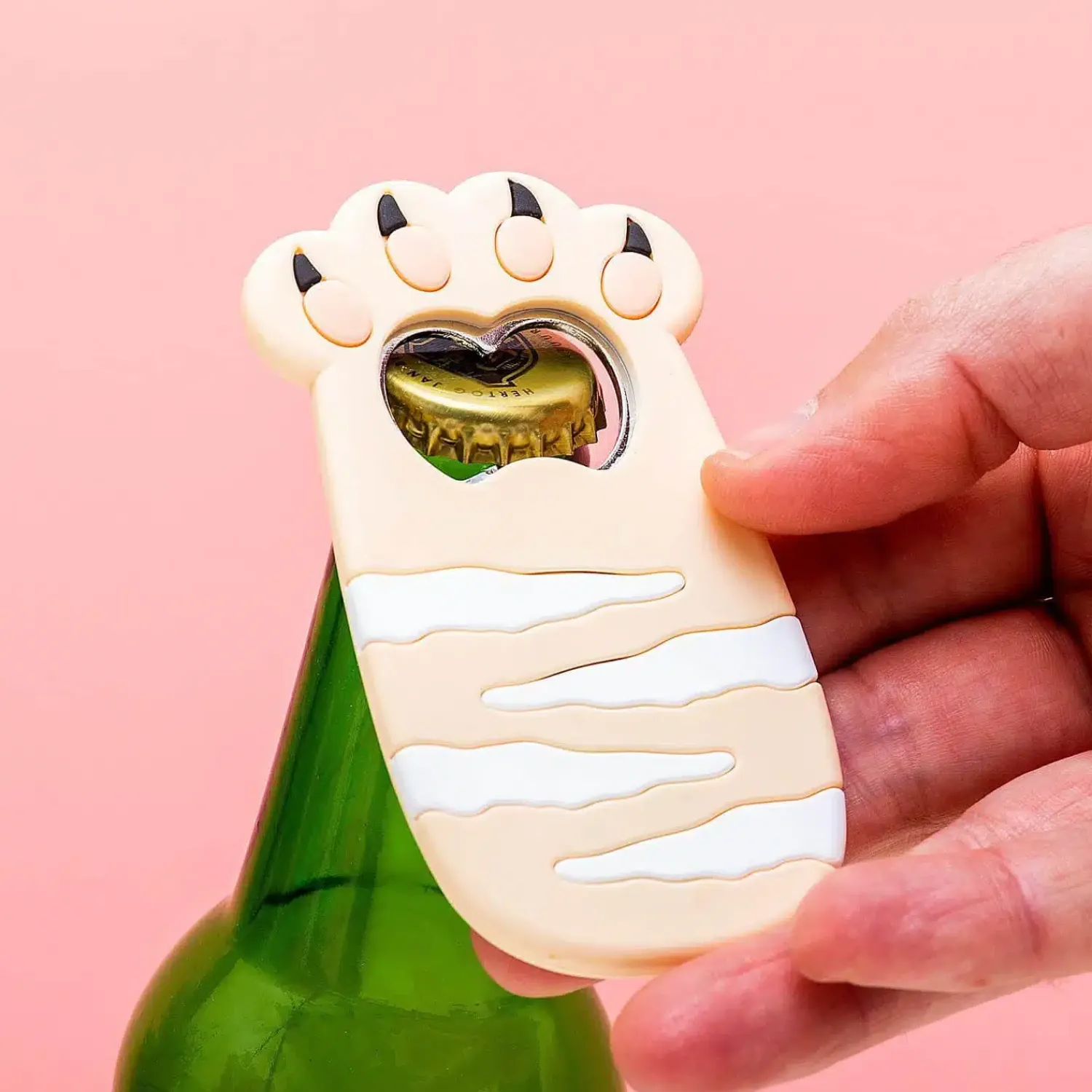 Ditverzinjeniet Flesopeners|Magnetische kattenpoot flesopener