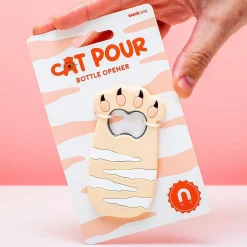 Ditverzinjeniet Flesopeners|Magnetische kattenpoot flesopener