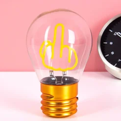 Ditverzinjeniet Verlichting|Middelvinger lamp