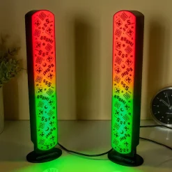 Ditverzinjeniet Verlichting|Gaming|Minecraft Creeper lightbars (set van 2)