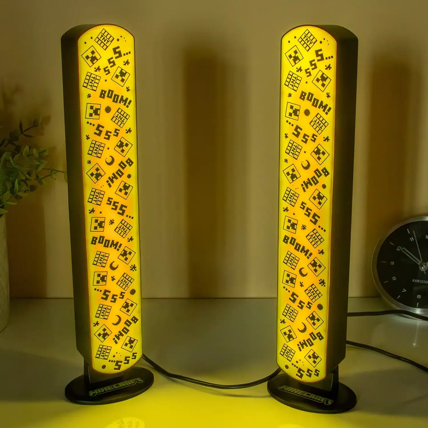 Ditverzinjeniet Verlichting|Gaming|Minecraft Creeper lightbars (set van 2)