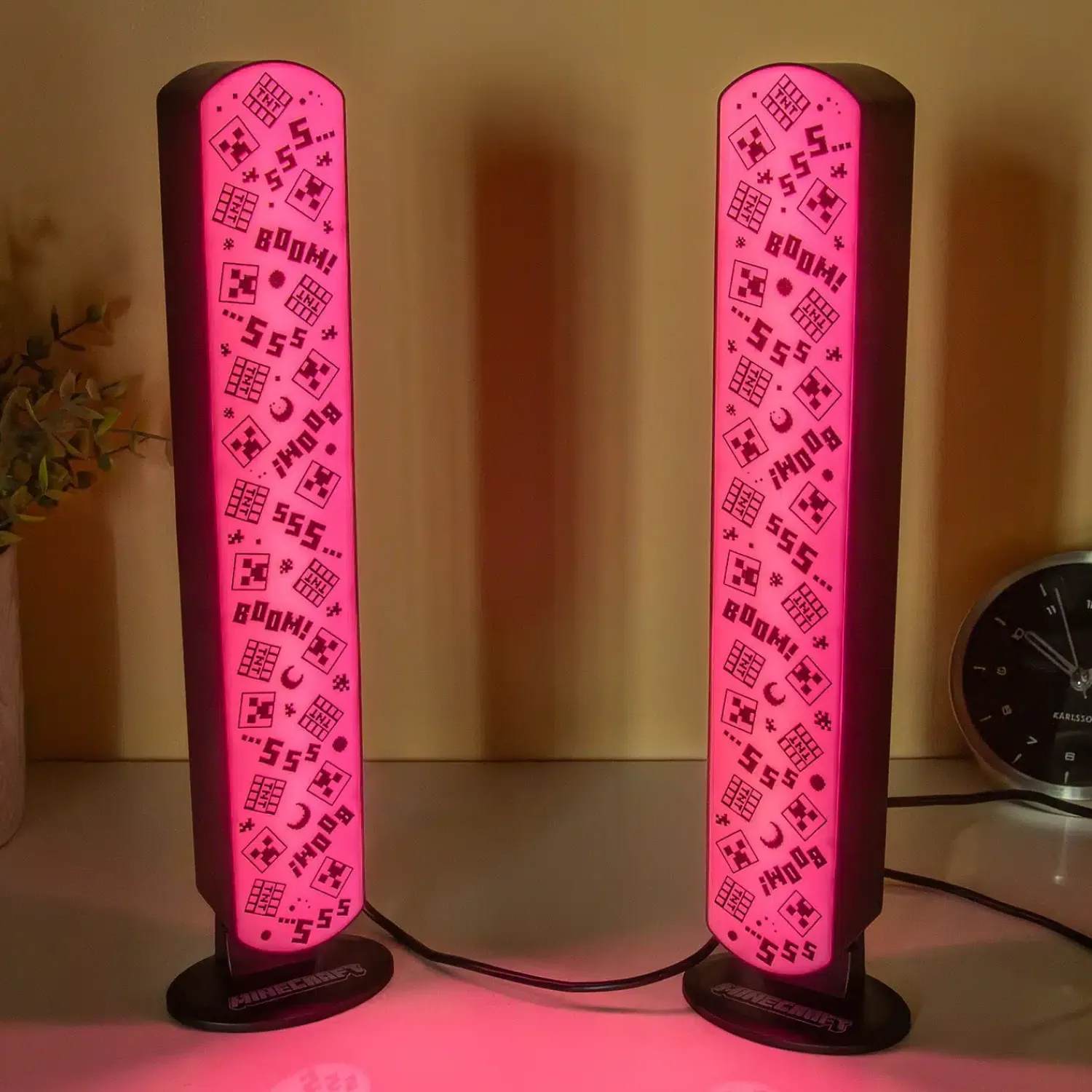 Ditverzinjeniet Verlichting|Gaming|Minecraft Creeper lightbars (set van 2)