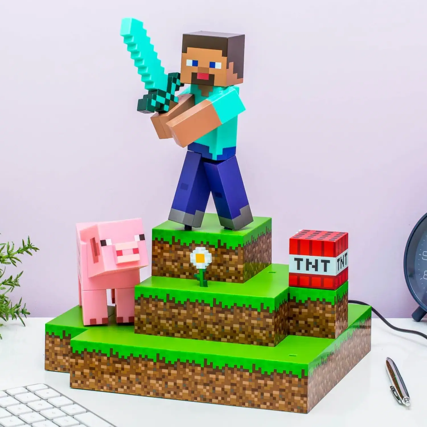 Ditverzinjeniet Verlichting|Gaming|Minecraft Diorama lamp