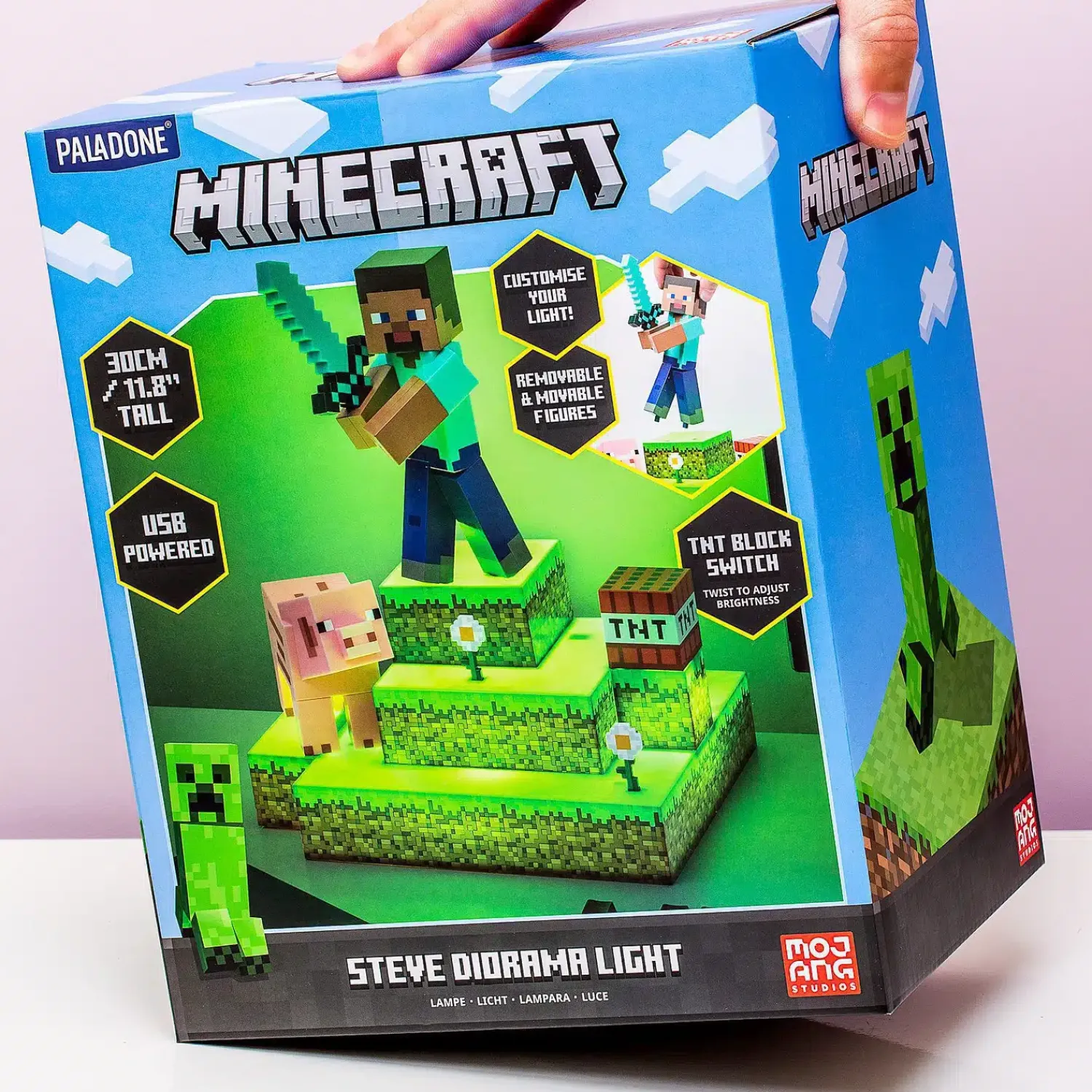 Ditverzinjeniet Verlichting|Gaming|Minecraft Diorama lamp