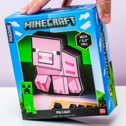 Ditverzinjeniet Verlichting|Slaapkamer|Minecraft Pig boxlamp