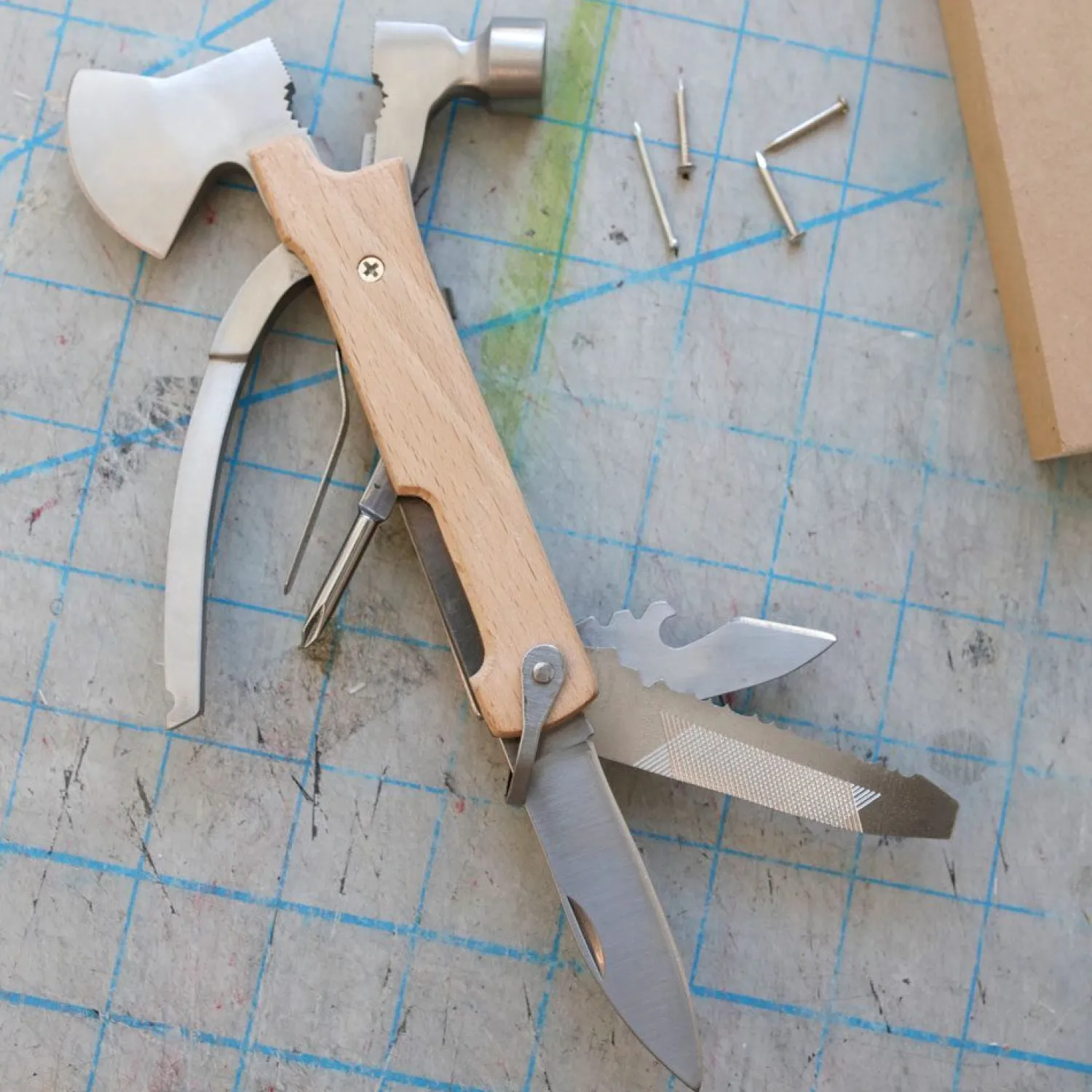 Ditverzinjeniet Multitools|Mini bijl multitool