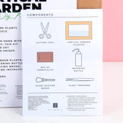 Ditverzinjeniet Bloempotten|Mini DIY muurtuintje