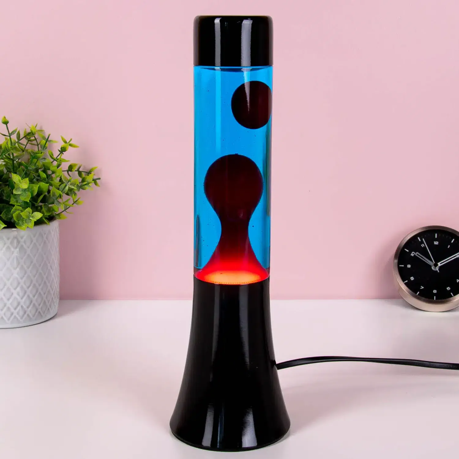 Ditverzinjeniet Lavalampen|Mini lavalamp blauw en rood